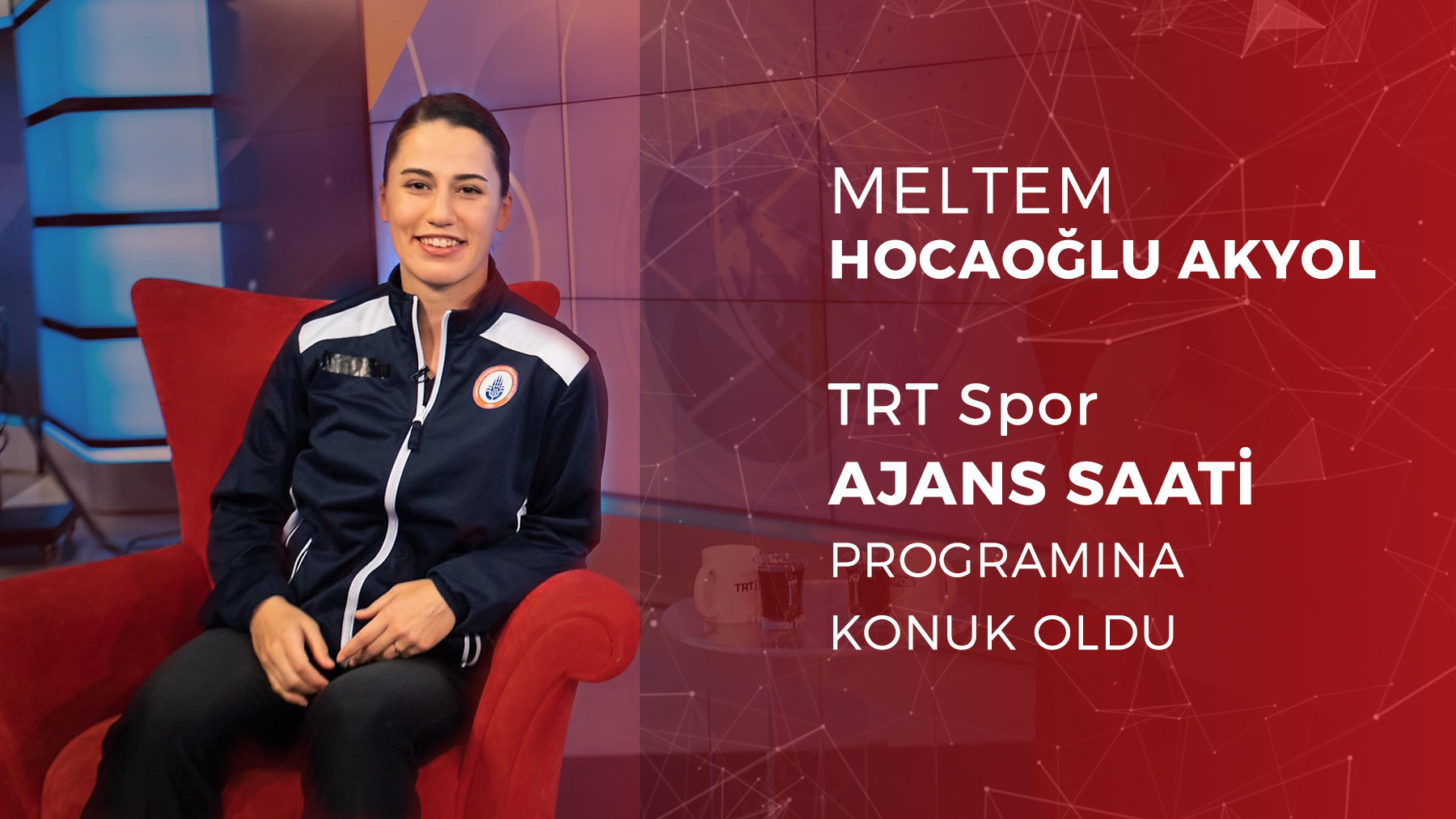 Meltem Hocaoğlu Akyol TRT Spor ekranlarına konuk oldu